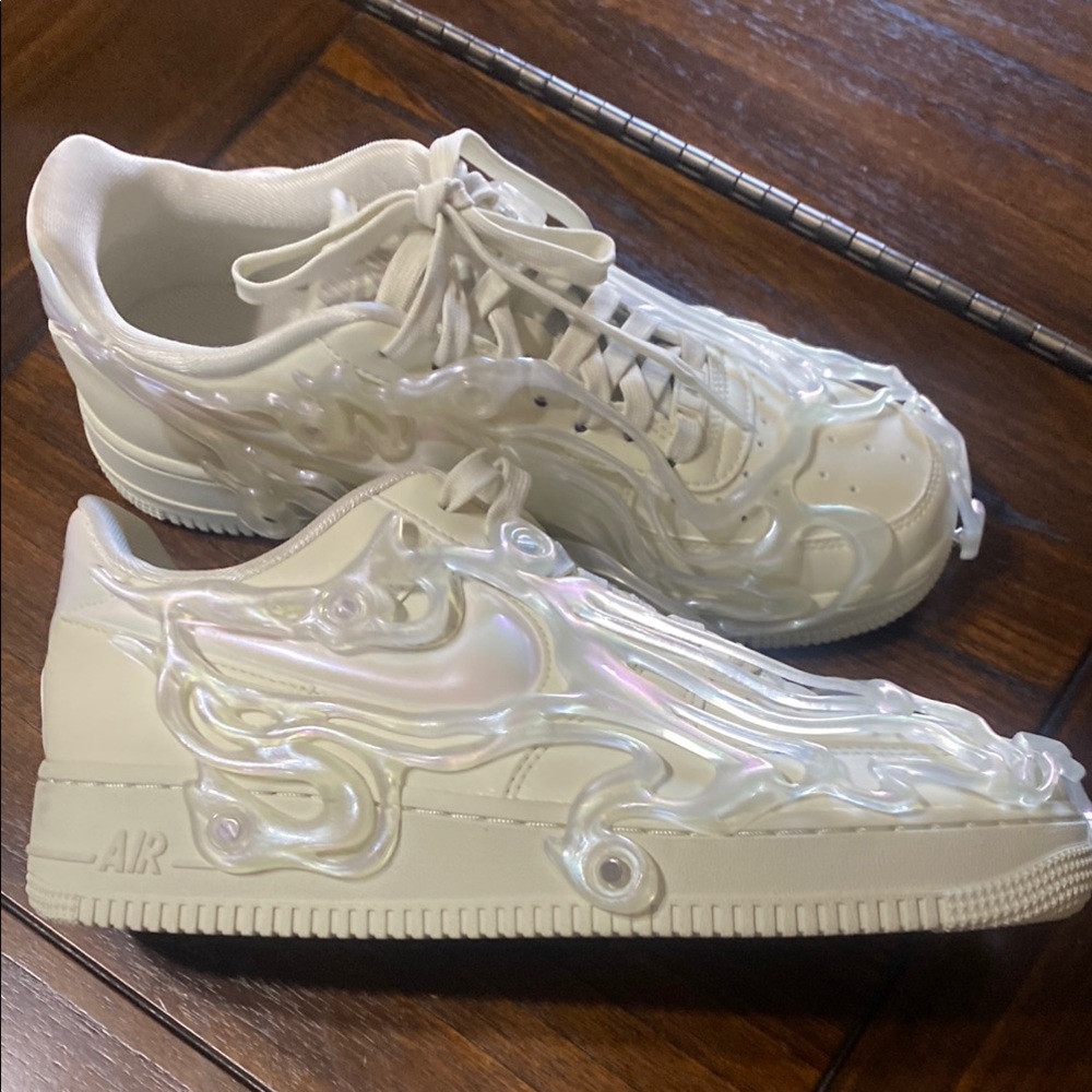 New Nike Air Force one sea glass women size 8.5 - Picture 4 of 10